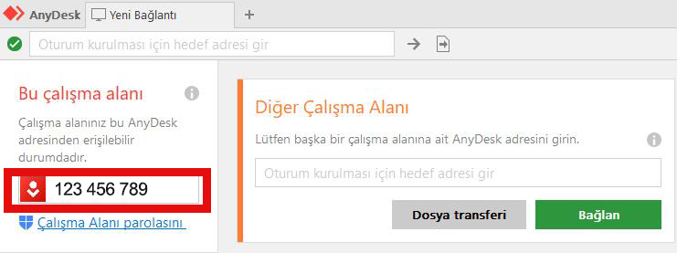 AnyDesk Kullanıcı Adı